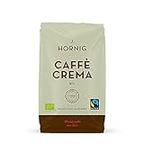 J. Hornig Caffe in Grani, Espresso, Caffe Crema Bio, 500g, biologico e certificato fairtrade