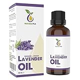 Olio di Lavanda BIO 30ml - Olio essenziale di lavanda 100% naturale, vegano - Lavender Oil (Lavandula Latifolia) per il buon sonno, come olio per capelli, per diffusori di aromi