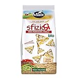 Matt SfizioSì Riso Integrale, Pomodori e Piselli Bio Croccanti Snack Salati Non Fritti - 60 g