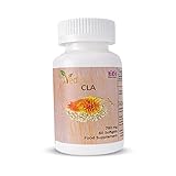 Ved CLA acido linoleico coniugato, compressa per il controllo del peso, 780 mg di CLA naturale da olio di cartamo, 60 capsule molli (fornitura per 60 giorni)