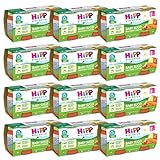 HiPP - Baby Sugo Biologico per Bambini, Gusto Pomodoro e Verdure, Senza Aggiunta di Sale e Aromi, 24 Vasetti da 80 g